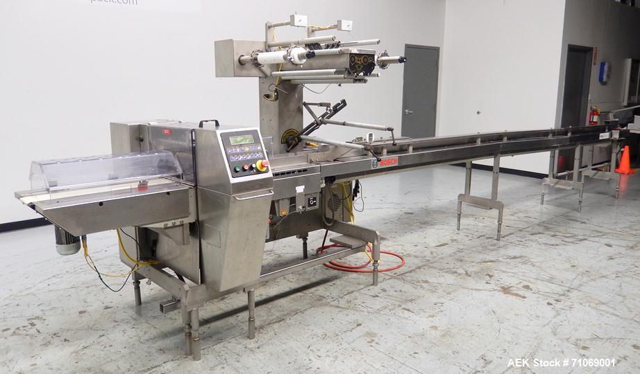 Used Bosch Doboy Model Linium 301 Horizontal Flow Wrapper.