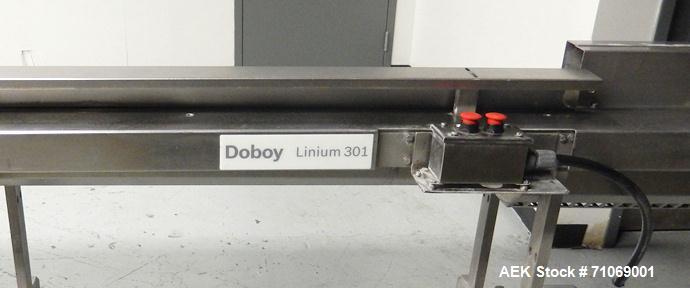 Used Bosch Doboy Model Linium 301 Horizontal Flow Wrapper.