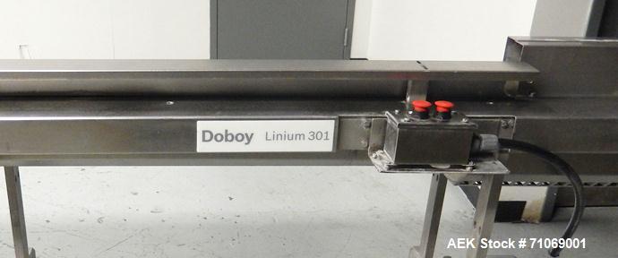 Used- Bosch Doboy Model Linium 301 Horizontal Flow Wrapper.