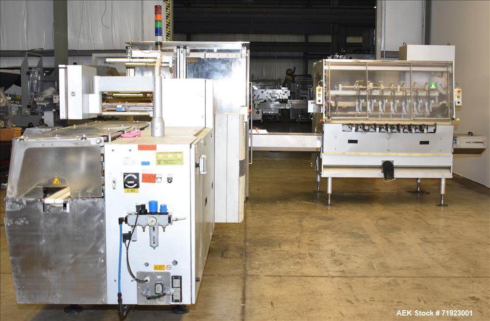 Used- Bosch Sigpack High-Speed Horizontal Flow Wrapper, Model HCS and FGM