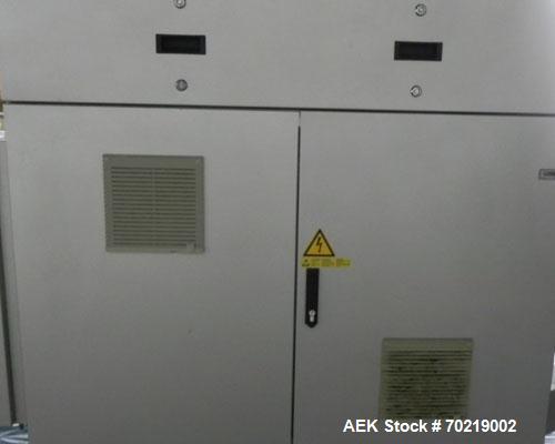 Used Bosch Sigpack HSL Hermetical Seal, Long Dwell horizontal wrapper, Capable of speeds up to 350 packages per minute. Package size range: (Length) 50mm to 300mm (Width) up to 120mm (Height) up to 6...