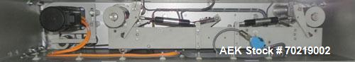 Used Bosch Sigpack HSL Hermetical Seal, Long Dwell horizontal wrapper, Capable of speeds up to 350 packages per minute. Package size range: (Length) 50mm to 300mm (Width) up to 120mm (Height) up to 6...