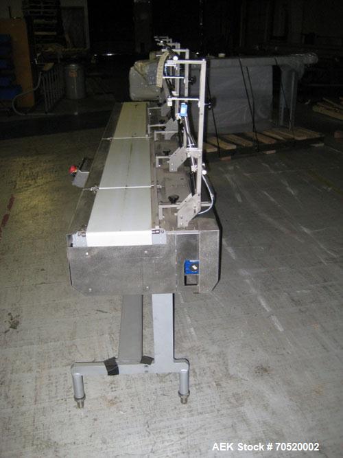 Used Bosch Model Linium IL-3, three belt servo infeed.