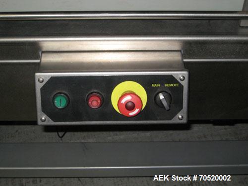 Used Bosch Model Linium IL-3, three belt servo infeed.