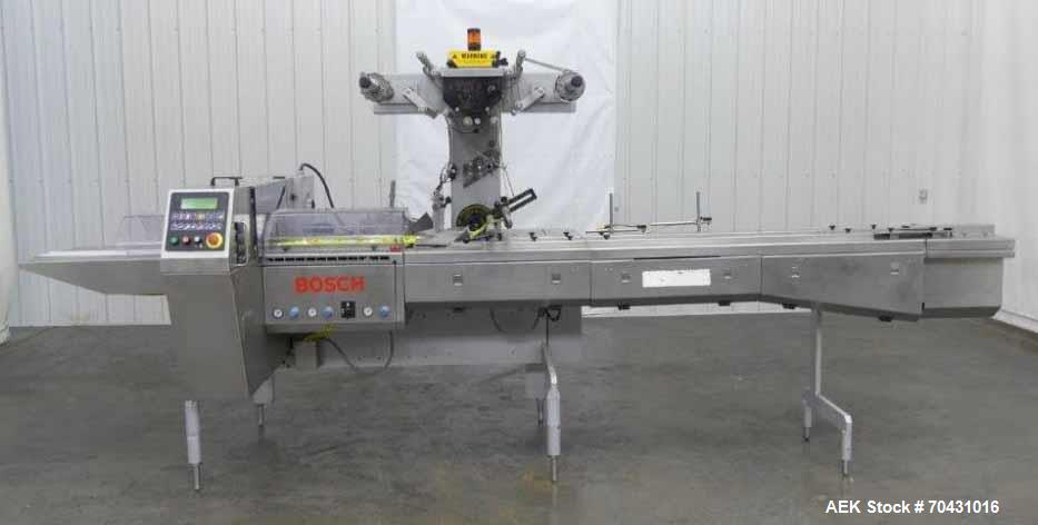 Used-Bosch Doboy 301 Linium Horizontal Flow Wrapper.