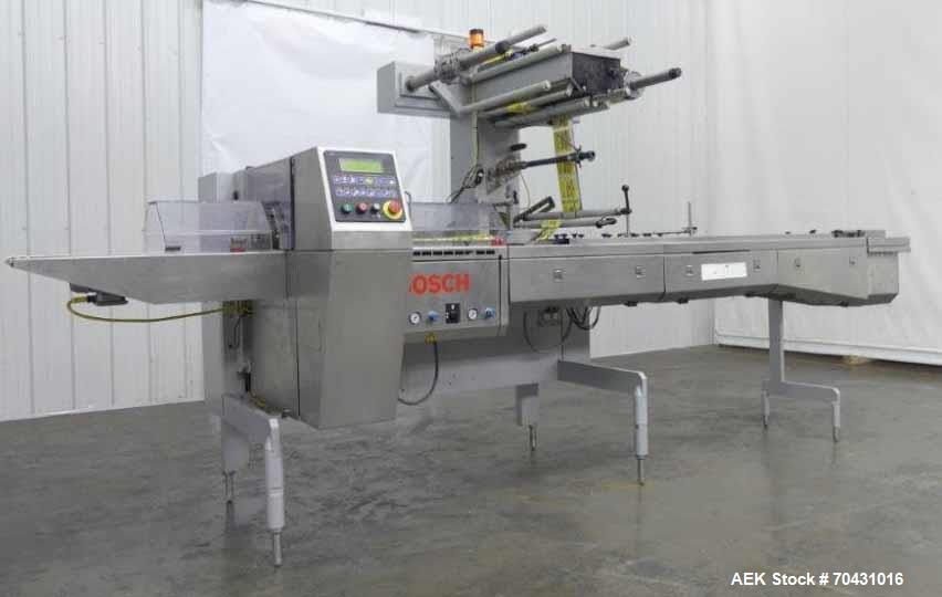 Used Bosch Doboy 301 Linium Horizontal Flow Wrapper.