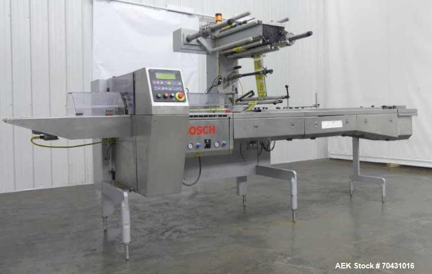 Used-Bosch Doboy 301 Linium Horizontal Flow Wrapper.