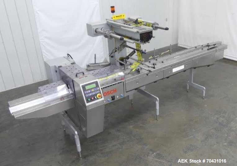 Used Bosch Doboy 301 Linium Horizontal Flow Wrapper.