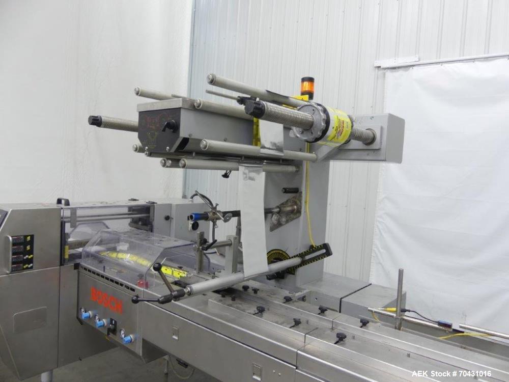 Used Bosch Doboy 301 Linium Horizontal Flow Wrapper.