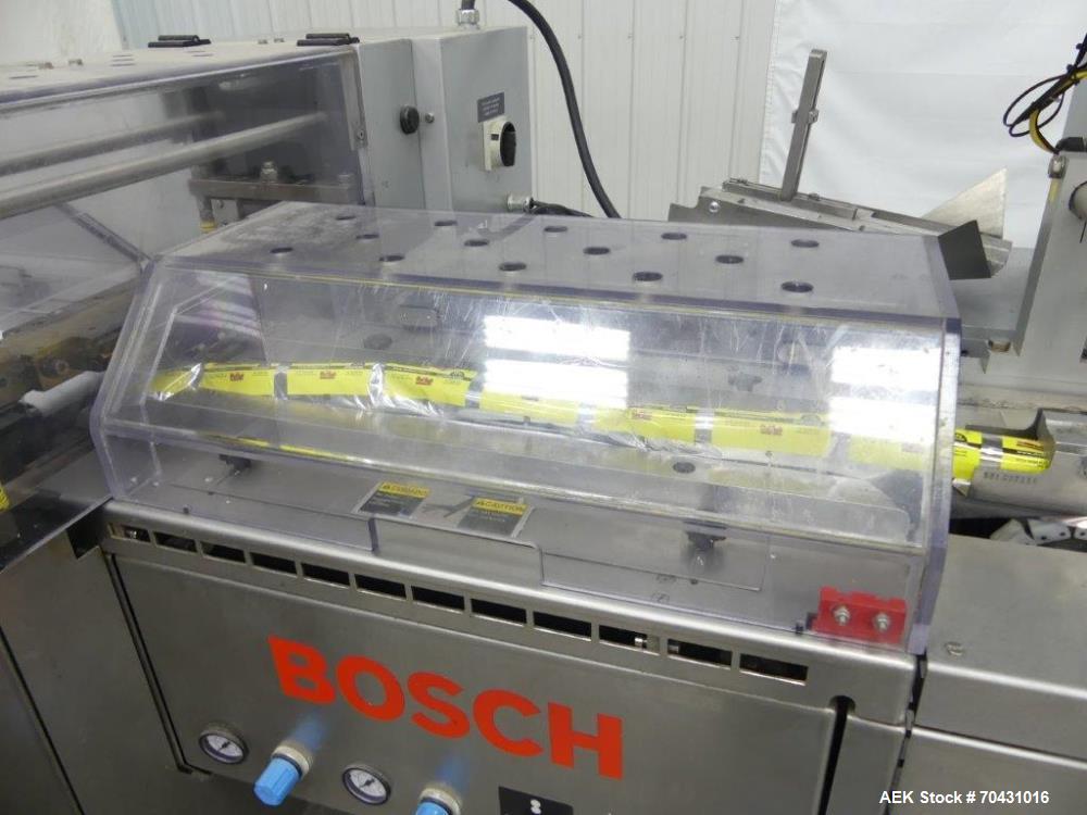 Used Bosch Doboy 301 Linium Horizontal Flow Wrapper.