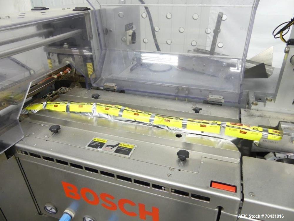 Used Bosch Doboy 301 Linium Horizontal Flow Wrapper.