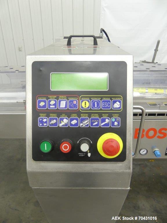 Used Bosch Doboy 301 Linium Horizontal Flow Wrapper.