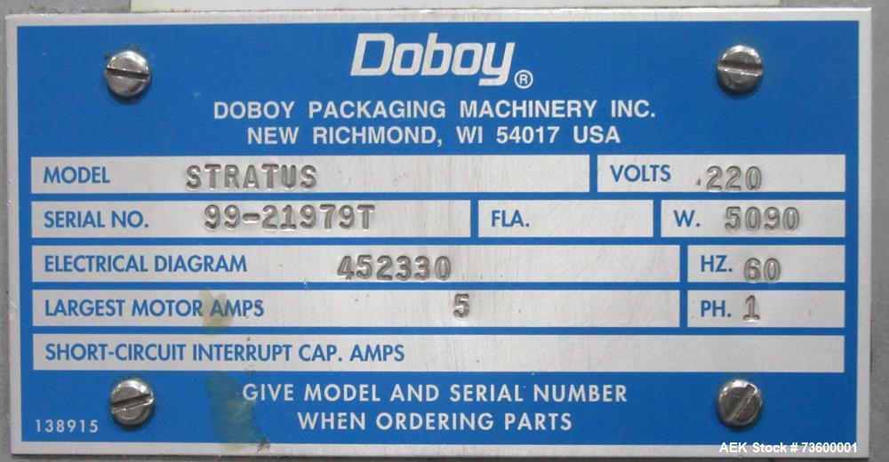 Used Bosch (Doboy) Linium 301 Horizontal Flow Wrapper | High-Speed Stainless Steel Packaging System