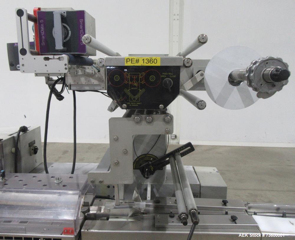 Used Bosch (Doboy) Linium 301 Horizontal Flow Wrapper | High-Speed Stainless Steel Packaging System