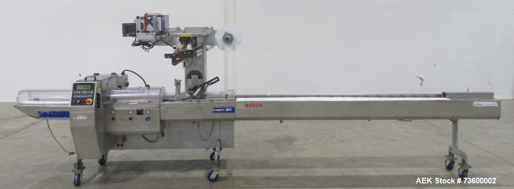 Bosch Doboy Linium 301 Flow Wrapper | Stainless Steel, High-Speed Horizontal Packaging