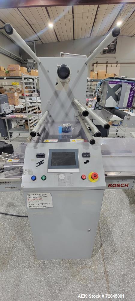 Used Bosch (Syntegon) Model Pack 101 Horizontal Wrapper