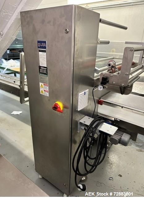 Used-Syntegon (Bosch) Pack 102 Stainless Steel Horizontal Wrapper