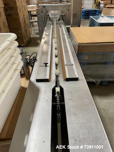 Used Bosch Pack 102 Horizontal Flow Wrapper | 8” Jaws | Markem X40 Coder | Extra Parts