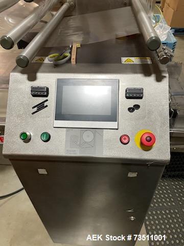 Used Bosch Pack 102 Horizontal Flow Wrapper | 8” Jaws | Markem X40 Coder | Extra Parts