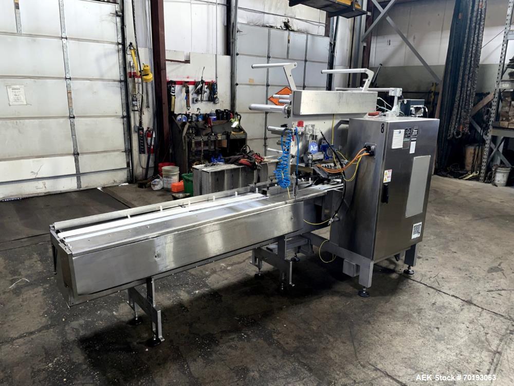 Bosch Syntegon Pack 201 Horizontal Flow Wrapper – 150 PPM, Dual Film, Date Coder (Used)