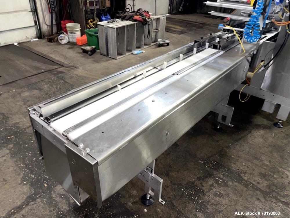 Bosch Syntegon Pack 201 Horizontal Flow Wrapper – 150 PPM, Dual Film, Date Coder (Used)