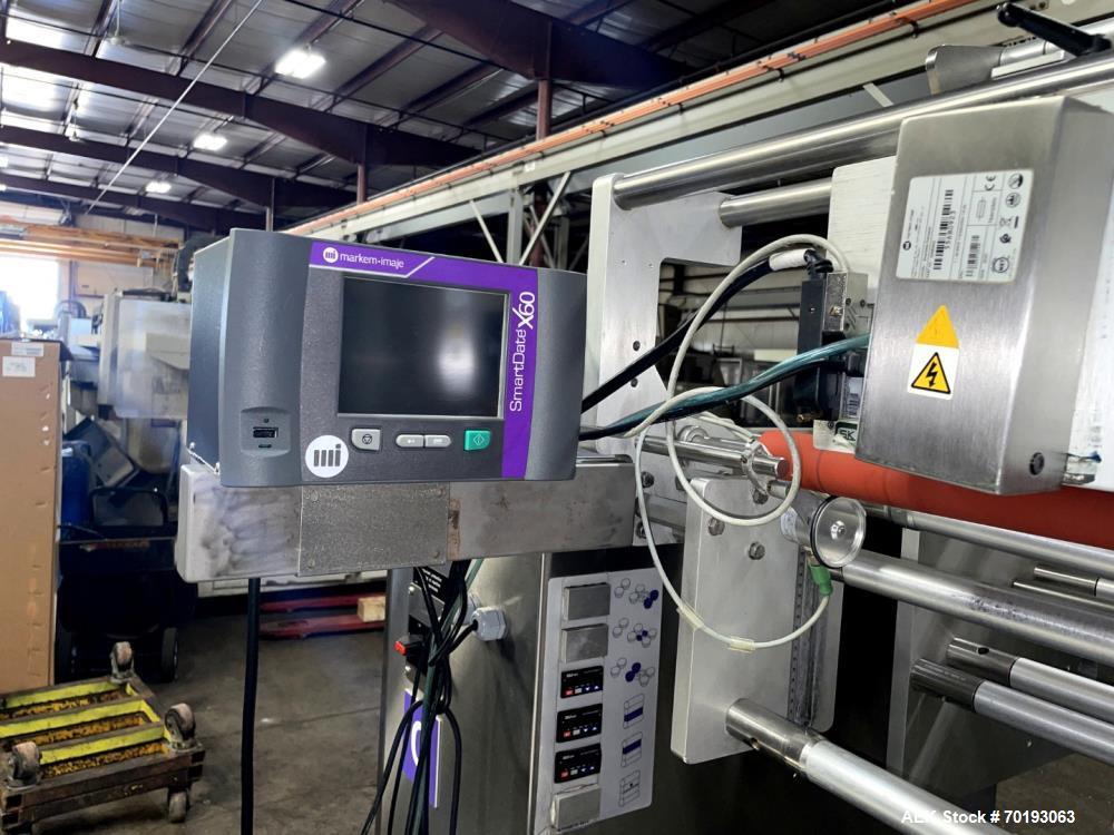 Bosch Syntegon Pack 201 Horizontal Flow Wrapper – 150 PPM, Dual Film, Date Coder (Used)
