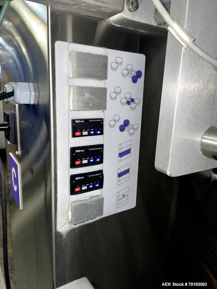 Bosch Syntegon Pack 201 Horizontal Flow Wrapper – 150 PPM, Dual Film, Date Coder (Used)
