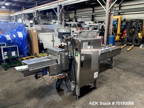 Used Bosch Pack 201 Horizontal Flow Wrapper | 150 PPM | 650mm Film Width | Servo Driven | Markem SmartDate X60 Printer | Built 2013