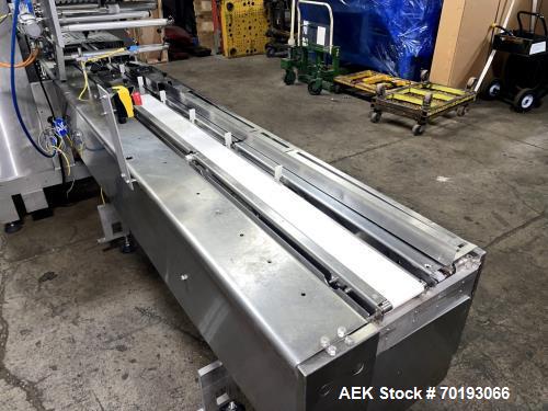 Used Bosch Pack 201 Horizontal Flow Wrapper | 150 PPM | 650mm Film Width | Servo Driven | Markem SmartDate X60 Printer | Built 2013