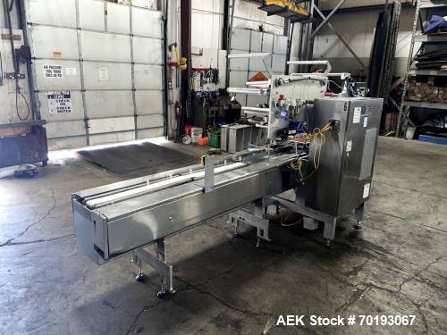 Used Bosch Pack 201 Horizontal Flow Wrapper | Right-to-Left Product Flow | 150 PPM | 650mm Film Width | Servo Driven | Markem SmartDate X60 Printer | Built 2013