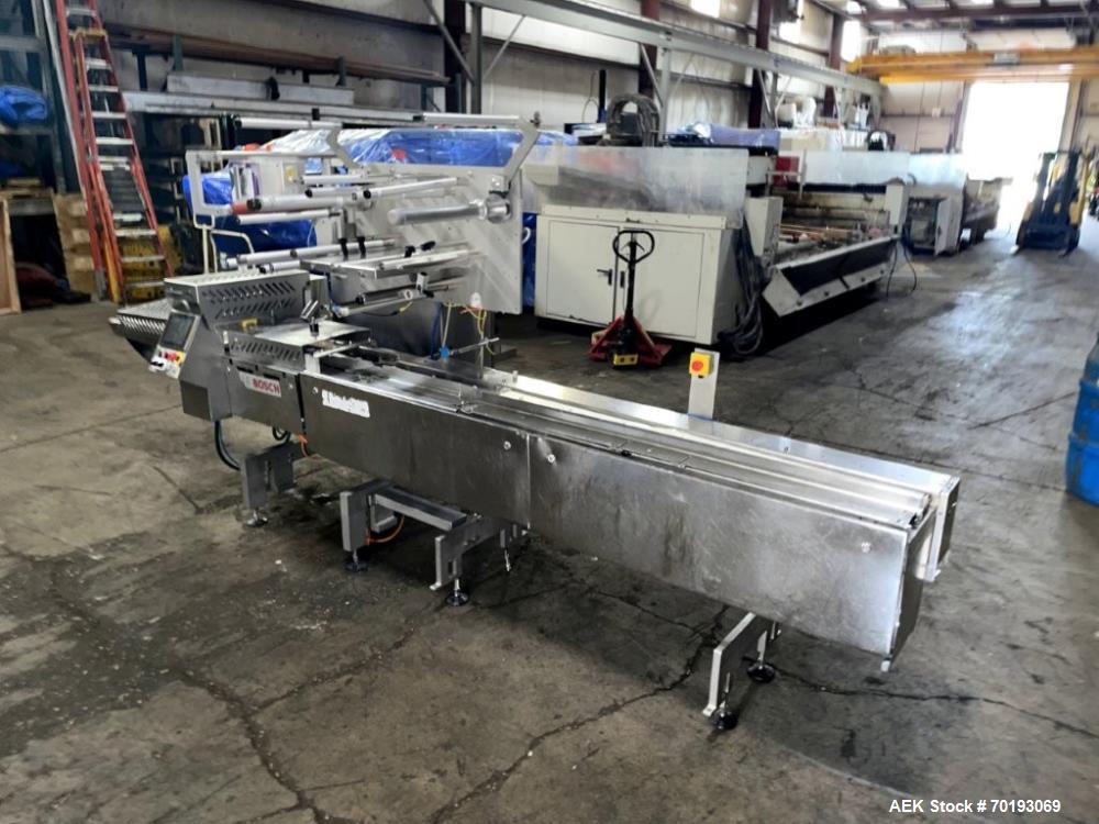 High-Speed Bosch Doboy Pack 201 Horizontal Flow Wrapper with Printer