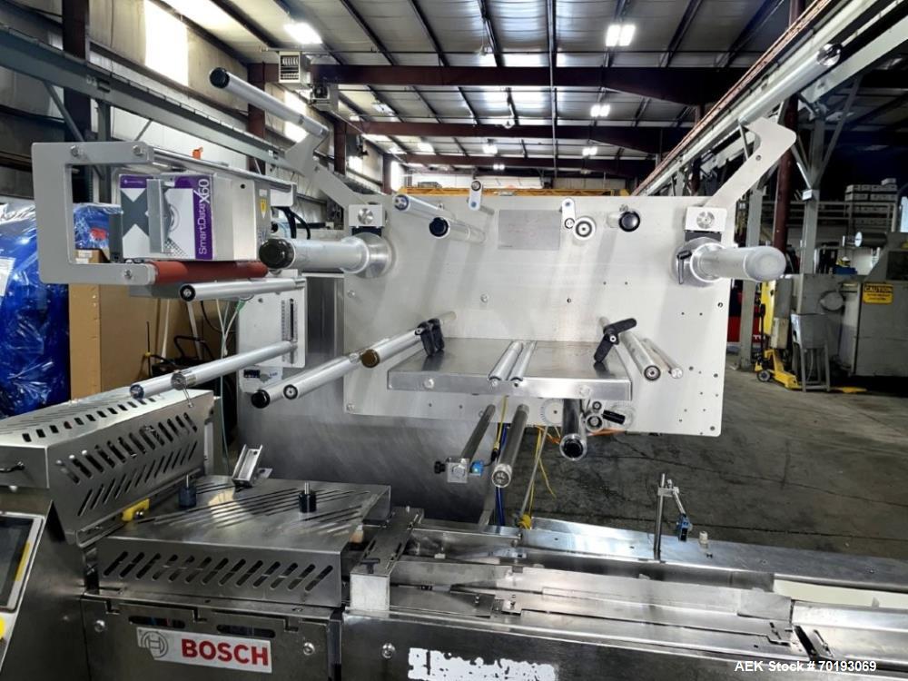 High-Speed Bosch Doboy Pack 201 Horizontal Flow Wrapper with Printer