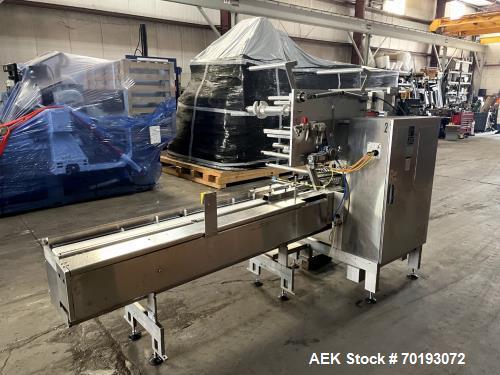Used Right-to-Left Packaging System, Bosch Pack 201 Horizontal Flow Wrapper | 150 PPM