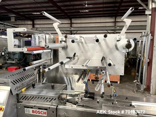 Used Right-to-Left Packaging System, Bosch Pack 201 Horizontal Flow Wrapper | 150 PPM