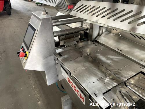 Used Right-to-Left Packaging System, Bosch Pack 201 Horizontal Flow Wrapper | 150 PPM