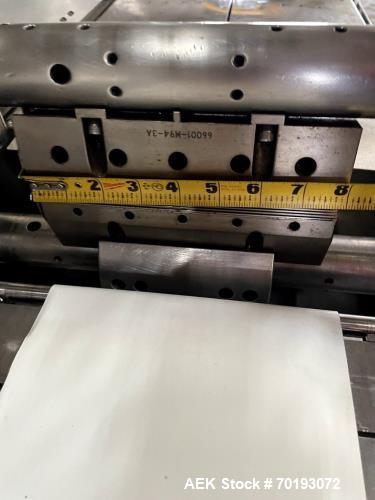 Used Right-to-Left Packaging System, Bosch Pack 201 Horizontal Flow Wrapper | 150 PPM