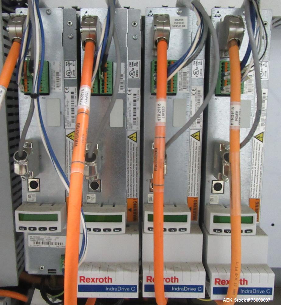 Bosch (Syntegon) Model Pack 201 Horizontal Wrapper with 2 Up Seal Jaws. 250 PPM