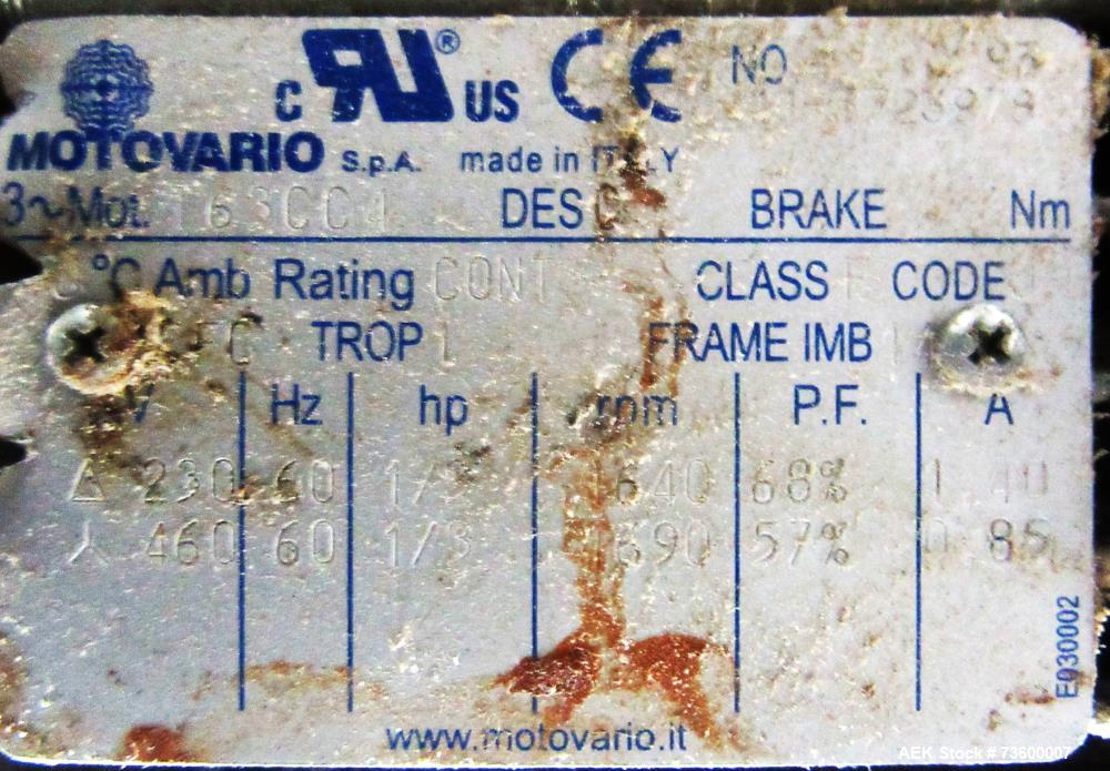 Bosch (Syntegon) Model Pack 201 Horizontal Wrapper with 2 Up Seal Jaws. 250 PPM
