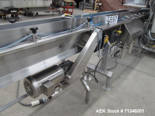 Used Cambell Revolution Horizontal Stainless Steel Washdown Wrapper. Designed for structured resistance sealed film. (Unused condition, New in 2014!) High speed unit with automatic servo belt infeed....