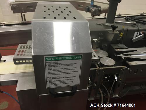 Used Campbell Model Pioneer Horizontal Flow Wrapper. Capable of speeds up to 200 packages per minute. Currently set up with a two up configuration. Has film print registration, Allen Bradley PLC cont...