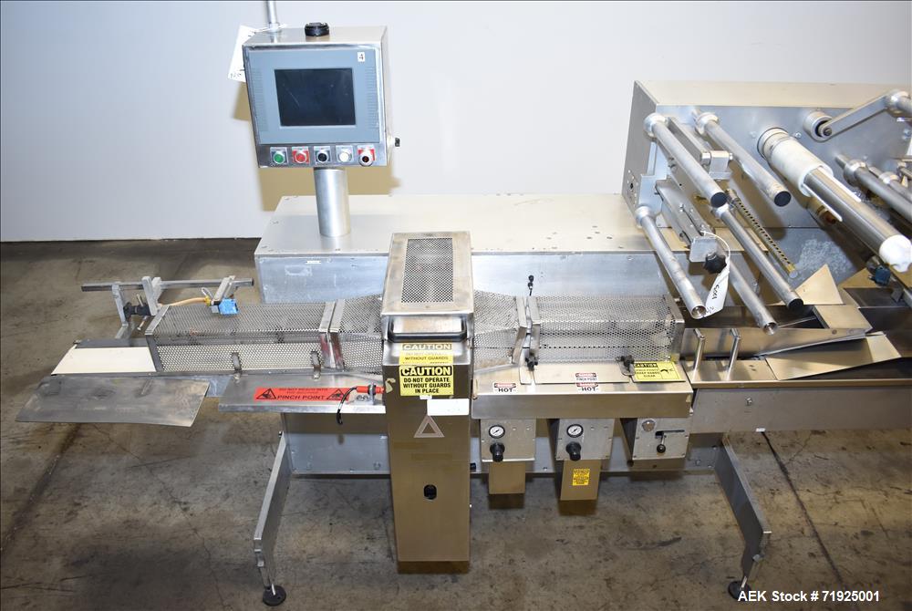 Used Delta Systems S/S Flo Wrapper with Koyo Direct Logic 205 PLC Controls