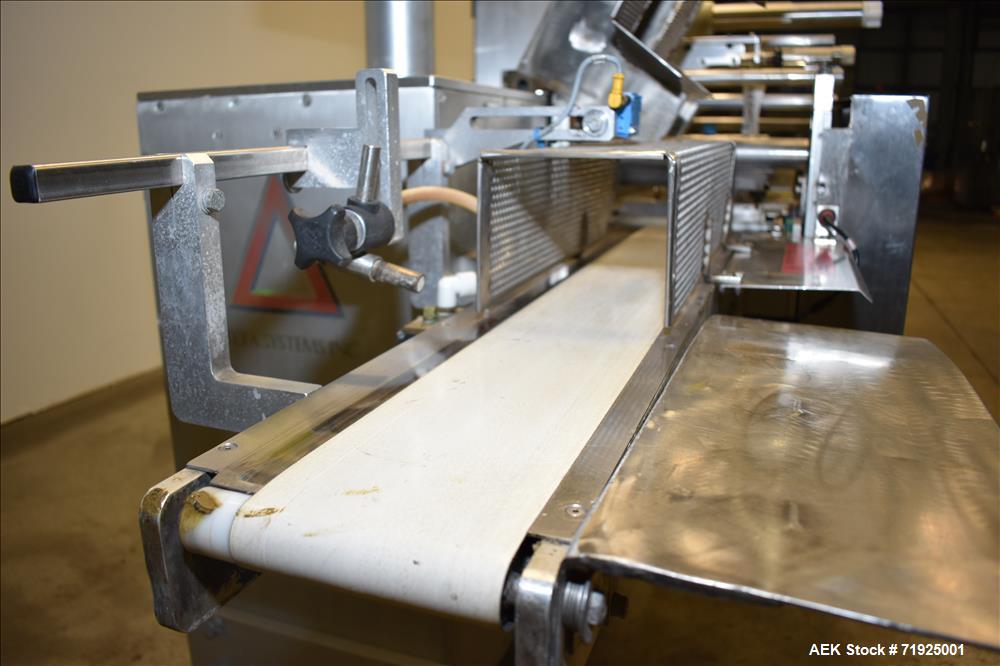 Used Delta Systems S/S Flo Wrapper with Koyo Direct Logic 205 PLC Controls
