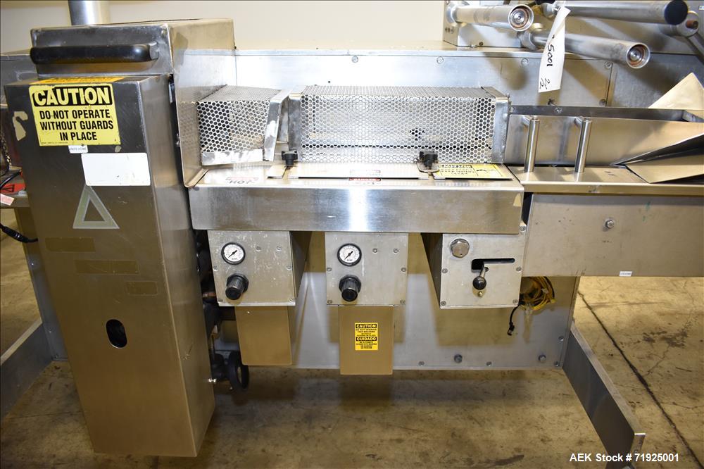 Used Delta Systems S/S Flo Wrapper with Koyo Direct Logic 205 PLC Controls