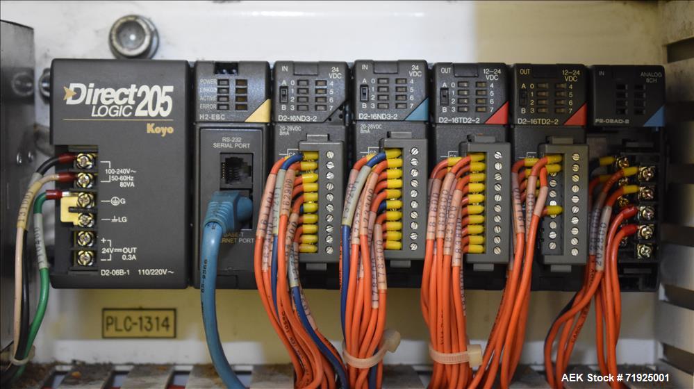 Used Delta Systems S/S Flo Wrapper with Koyo Direct Logic 205 PLC Controls