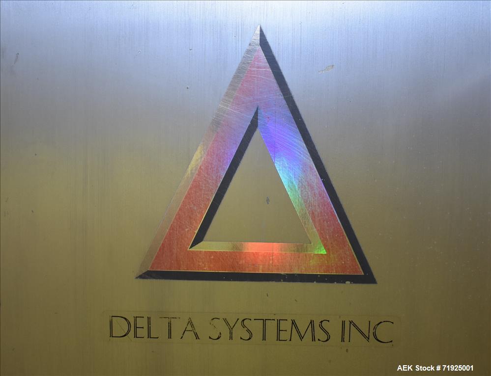 Used Delta Systems S/S Flo Wrapper with Koyo Direct Logic 205 PLC Controls