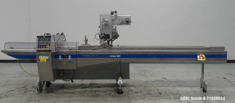Used Bosch Doboy Model Linium 301 Horizontal Flow Wrapper