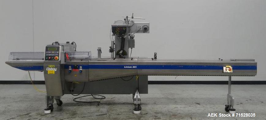 Used Bosch Doboy Model Linium 301 Horizontal Flow Wrapper