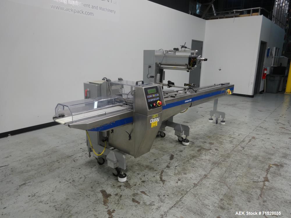 Used Bosch Doboy Model Linium 301 Horizontal Flow Wrapper