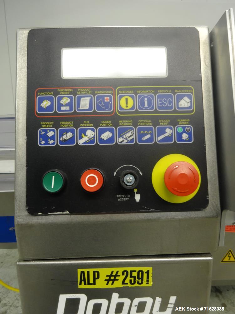 Used Bosch Doboy Model Linium 301 Horizontal Flow Wrapper