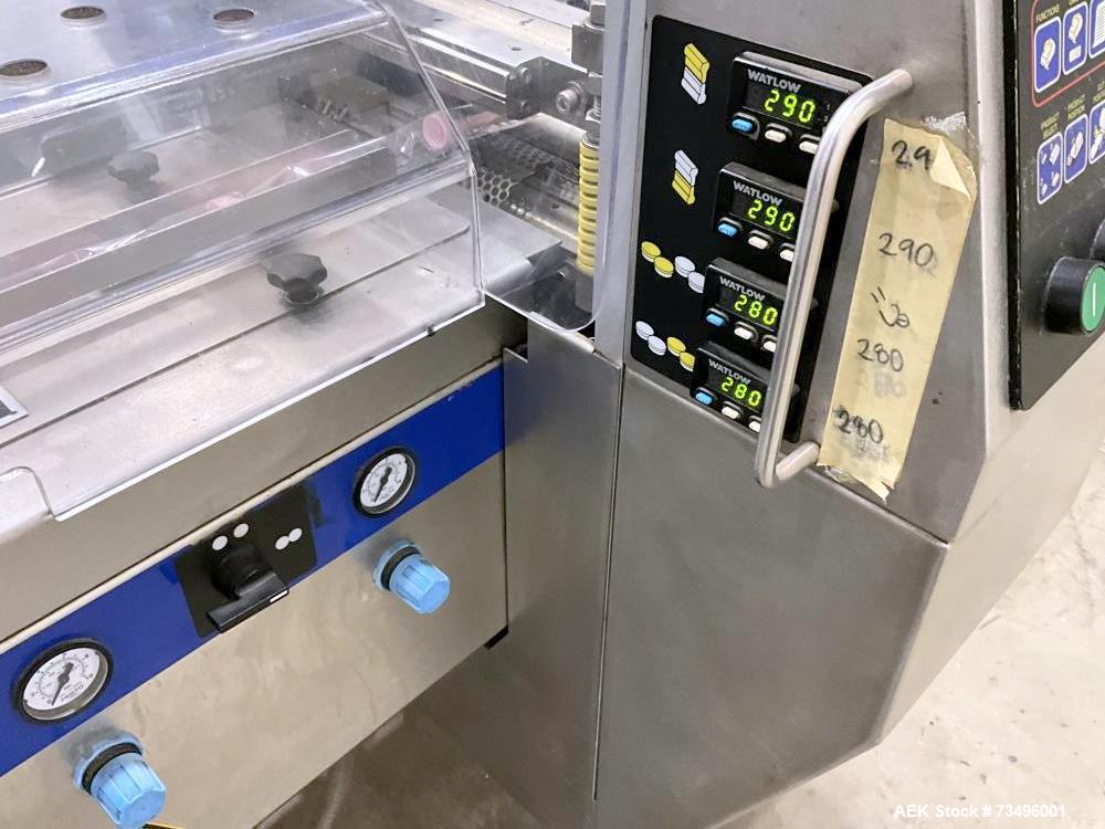 Used Doboy (Bosch/Syntegon) Linium 301 Horizontal Flow Wrapper | 100 PPM | Stainless Steel | 10' Infeed